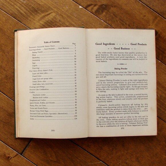 Vintage 1930 Cookbook The Master Baker's Manual Calumet Baking Powder Company - Picture 6 of 13